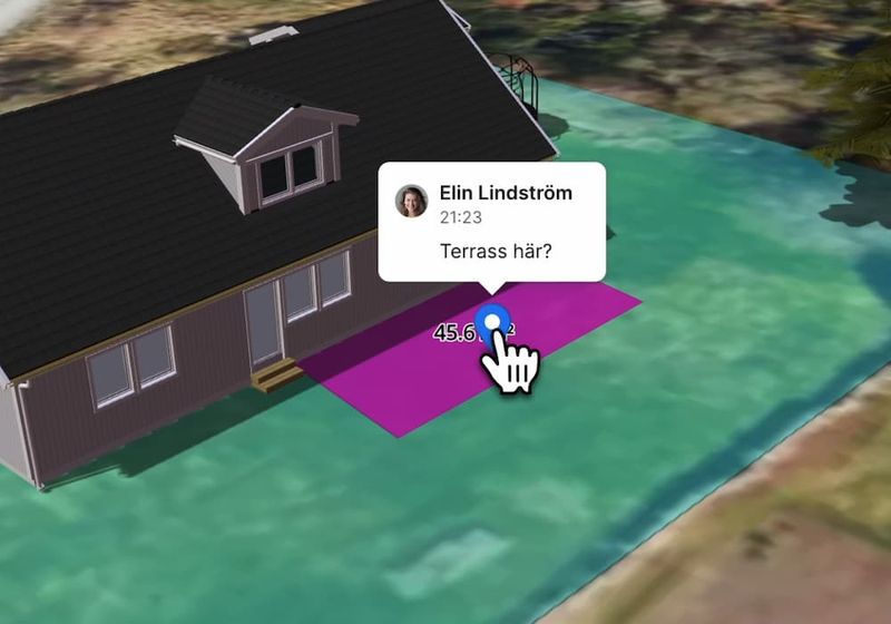 Ett hus i skogen