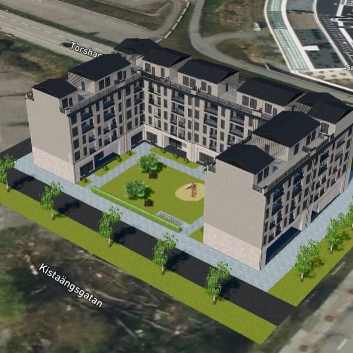 Large apartment project visualized in Devolv